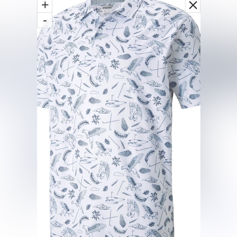 Puma Cloudspun Atmos Golf Polo L